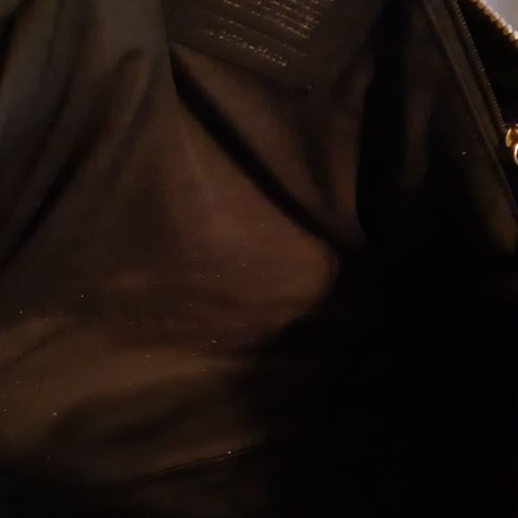 GORGEOUS NEW Genuine Coach Monogram Canvas 11"x17" LARGE Shoulder Tote Bag. - Picture 5 of 6